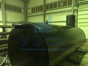 Резервуар горизонтальный стальной наземный в Уссурийске