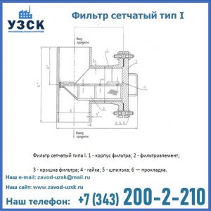 Фильтр сетчатый ФС по Т-ММ-11-2003 в Уссурийске