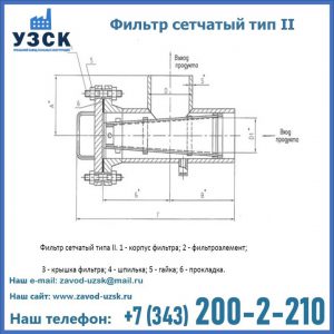 Фильтр сетчатый ФС по Т-ММ-11-2003 в Уссурийске
