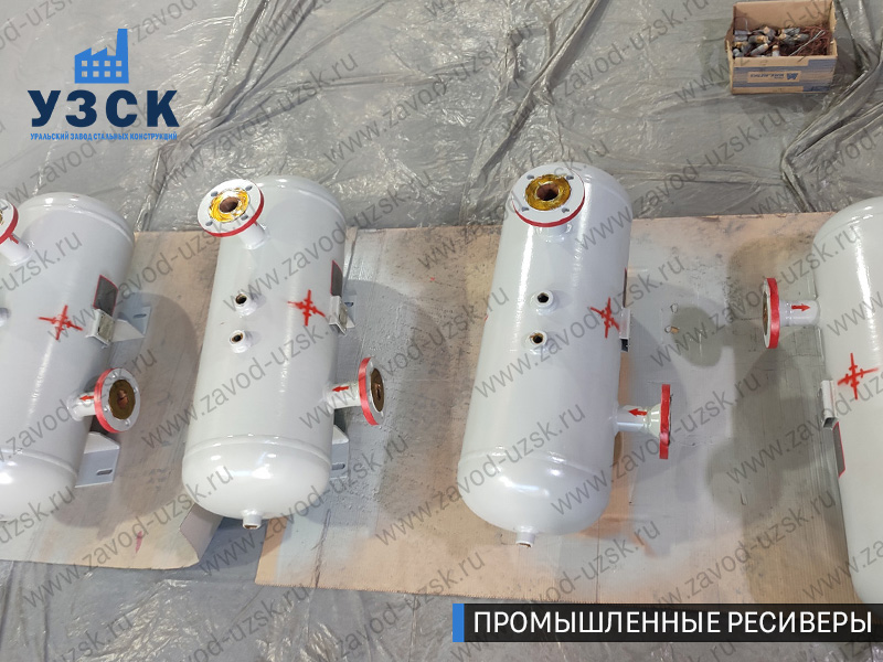 фотография емкостных ресиверов газа Уссурийск